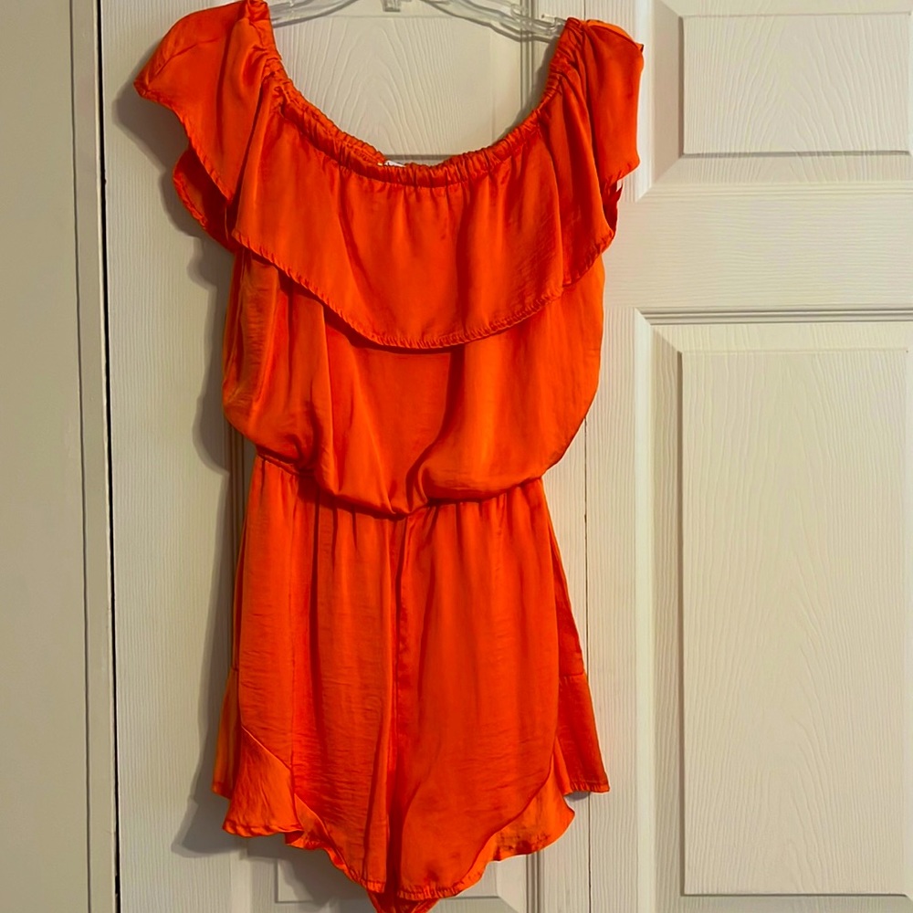 Orange romper